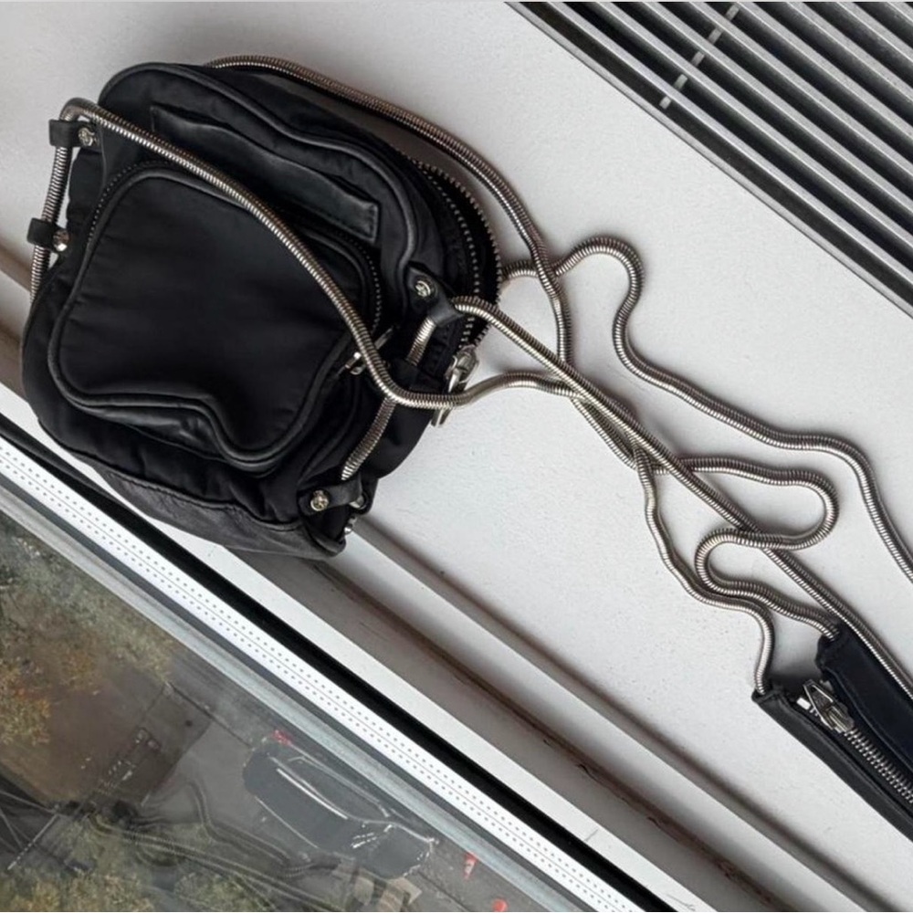 Alexander Wang Black Bag with Silver Accents